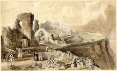 Hastings Castle c1820